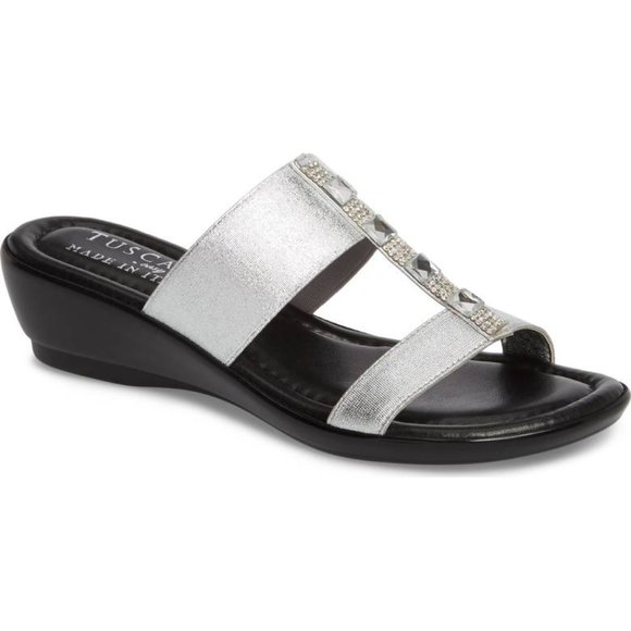 Easy Street Elba Slide Silver - Picture 1 of 4